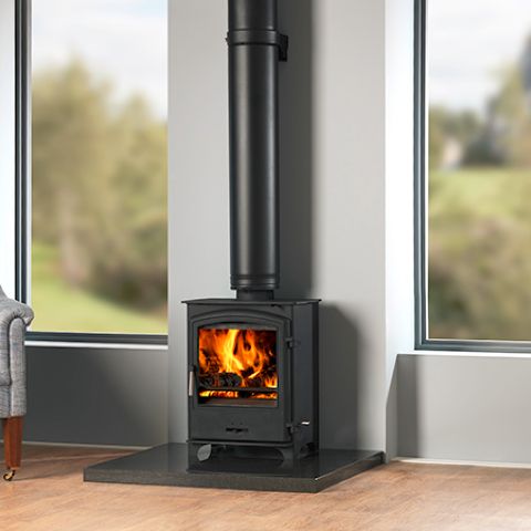 Sirocco 5 Eco Multifuel Stove - 