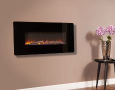 Flamonik Enchant Wall Mounted Electric Fire - Log