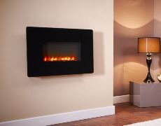 Flamonik Rapture Wall Mounted Electric Fire - Log
