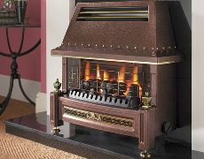 Regent LFE Outset Gas Fire - Bronze
