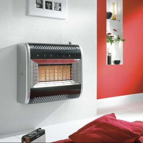Flavel - Renaissance Outset Gas Fire - Silver
