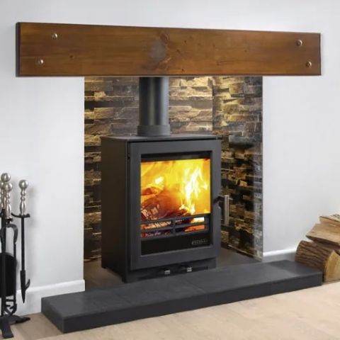 Portway Stoves - Arundel Deluxe Multifuel Stove - 