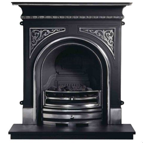 Celtic Combination Cast Iron Fireplace - Highlighted