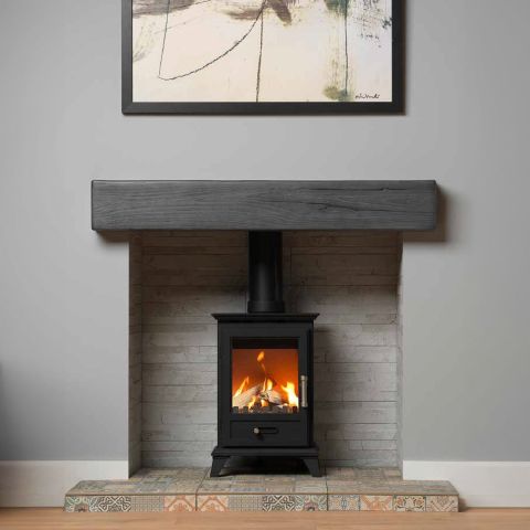 The Gallery Collection - Classic 5 Gas Stove - Log Effect