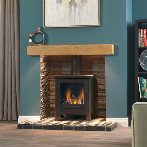 The Gallery Collection - Darwin Gas Stove - Log Effect
