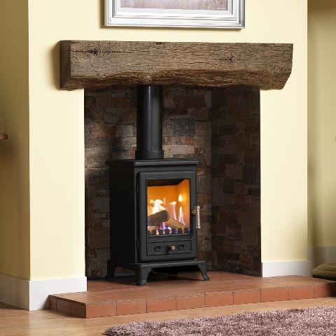 The Gallery Collection - Firefox 5 Gas Stove - Log Effect