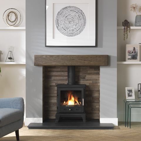 The Gallery Collection - Firefox 8 Gas Stove - Log Effect