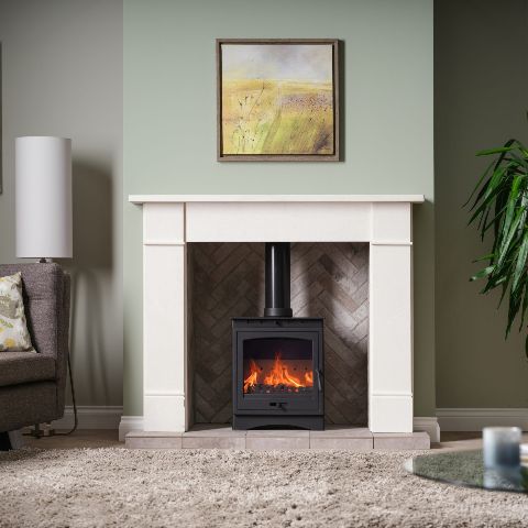 The Gallery Collection - Helios Eco Max Multifuel Stove - 